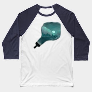 Landscape Paintbrush Baseball T-Shirt